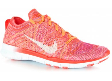 nike free rn flyknit orange