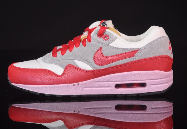 basket en cuir effet vintage air max 1
