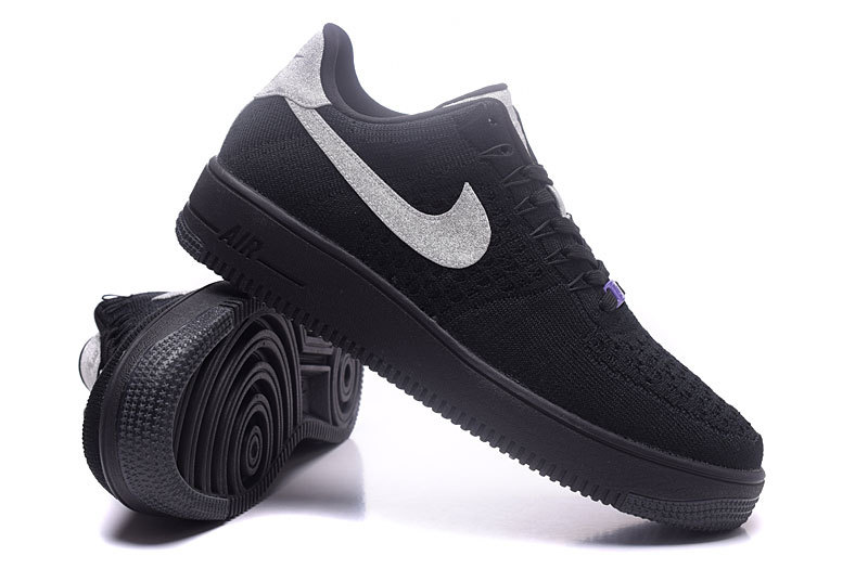 air force 1 flyknit noir
