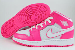 pink jordans size 8