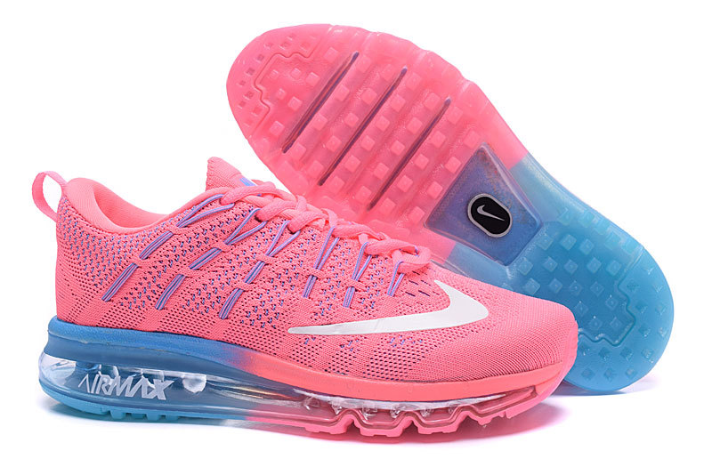 air max rose et bleu