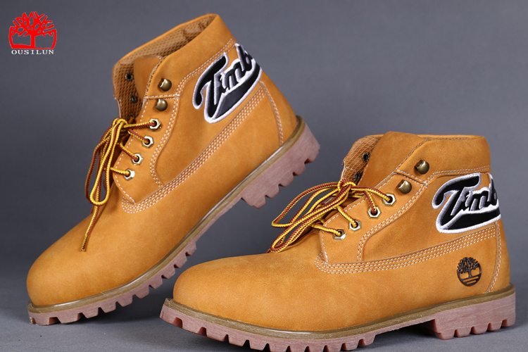 timberland jaune et noir