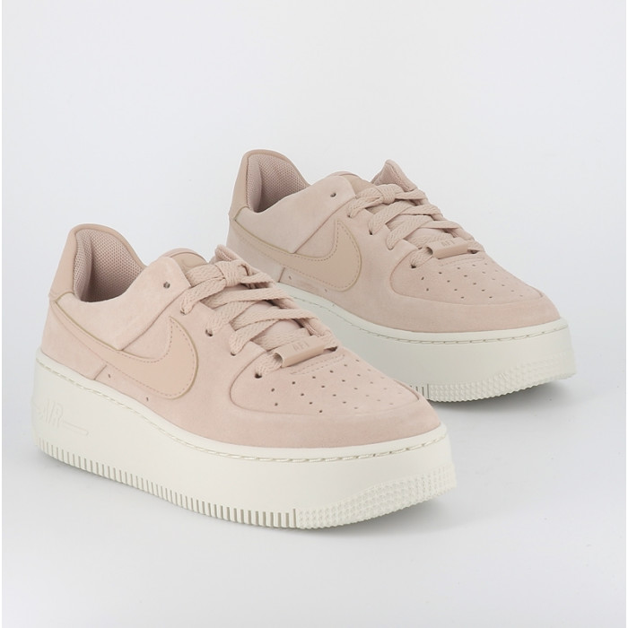 nike air force 1 suede femme beige