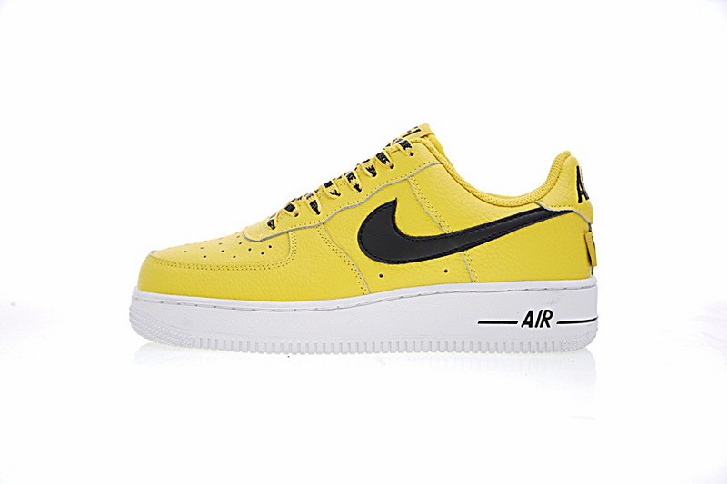 air force 1 jaune et noir