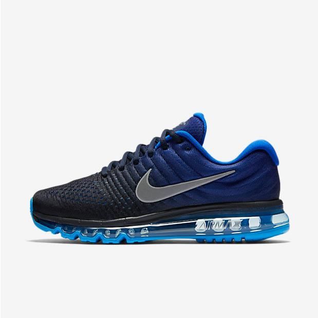 air max 2017 bleu et noir
