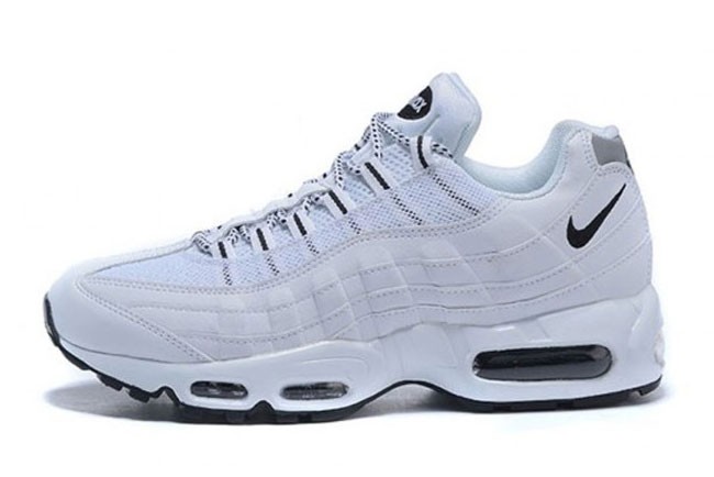 air max 95 blanche et noir femme