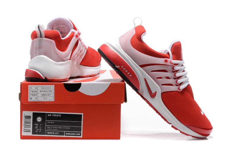nike air presto rouge femme
