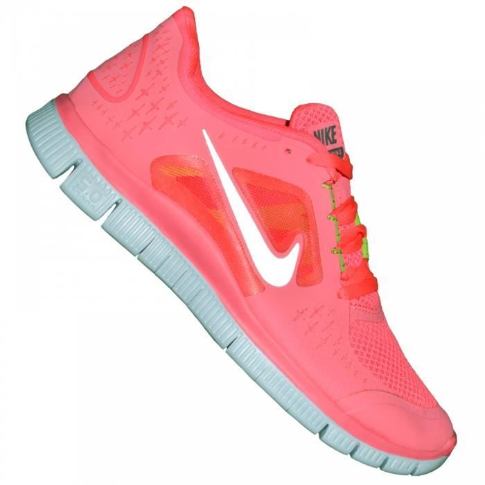 nike free run femme blanche