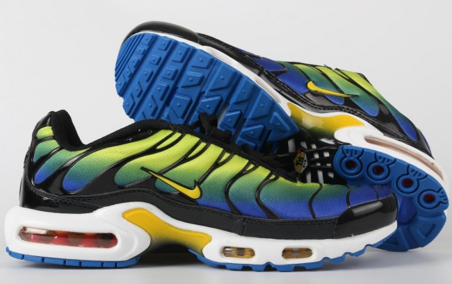 nike tn vert fluo